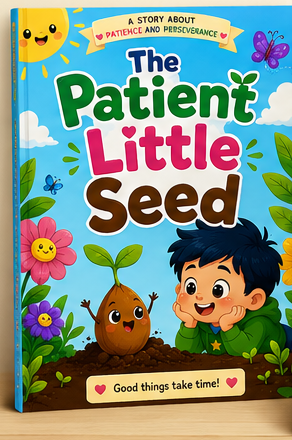 The Patient Little Seed — children's storybook cover