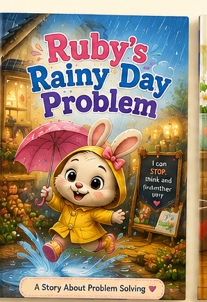 Ruby's Rainy Day Problem — children's storybook cover
